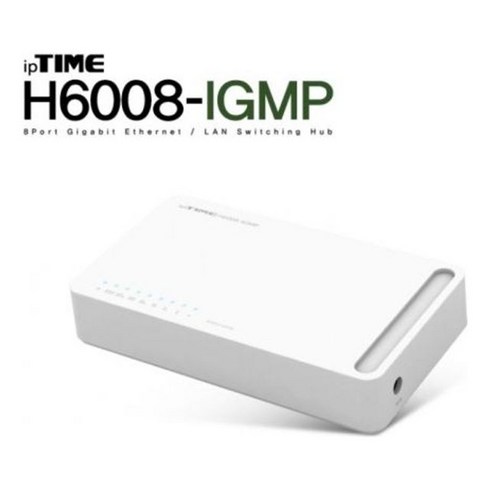 iptimeh6008 - ipTIME 기가비트 스위칭허브, H6008-IGMP