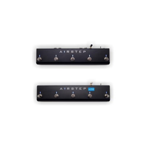 XSONIC Airstep Combo 스마트 멀티 컨트롤러 MIDI HID 풋 스위치 10개 익스프레션 페달 입력 2개 300시간 재생 HX 스톰프 쿼드 코텍스 DA