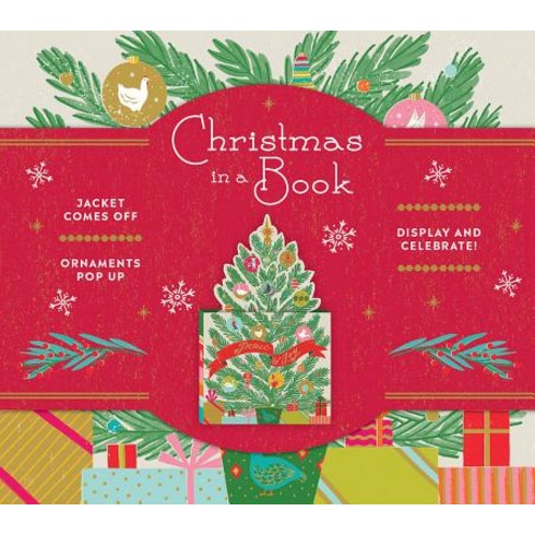 [부케북] Christmas in a Book (Uplifting Editions):Jacket Comes Off. Ornaments Pop Up. Display and ..., Harry N Abrams, English, 9781419739026