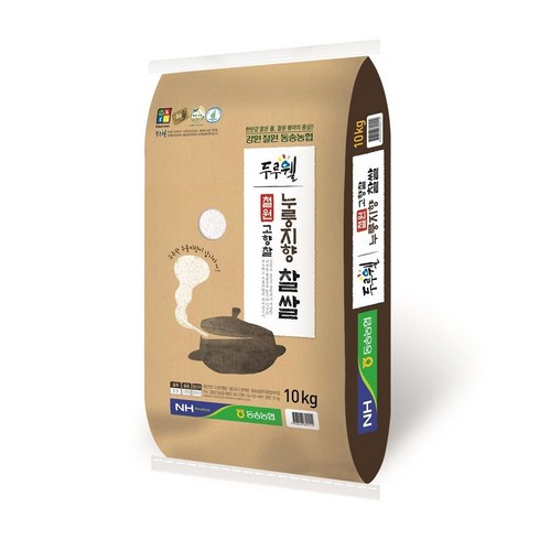 동송농협 고향찰 누룽지향 찹쌀 10kg 찰쌀, 1개