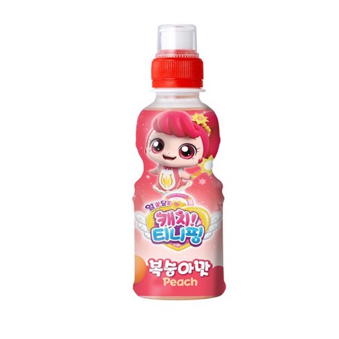 웅진 캐치 티니핑 복숭아맛, 48개, 200ml