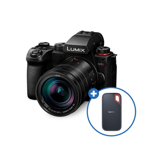 파나소닉 루믹스 LUMIX G9 II + 12-60mm 키트 / DC-G9M2 SSD외장하드패키지