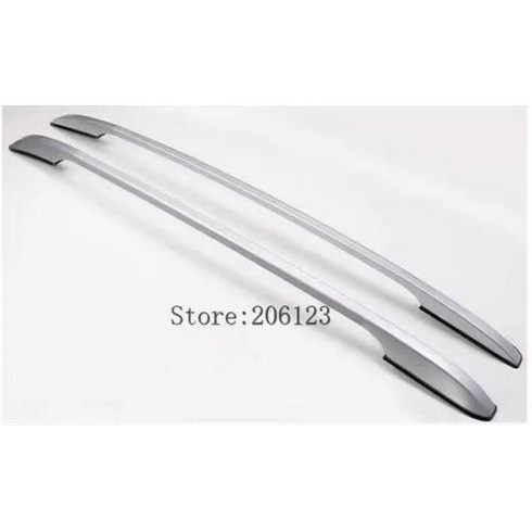 슈퍼카렌트 - 기아 스포티지 R 용 알루미늄 합금 SUV 자동차 루프랙 OEM 스타일 2PCs, 2) B