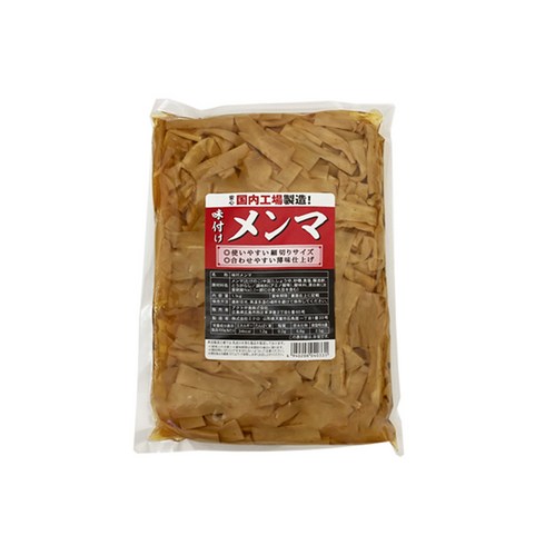 일본 미쿠로 아지츠케 멘마 죽순 간장 절임 1.1kg, 미쿠로멘마, 1개