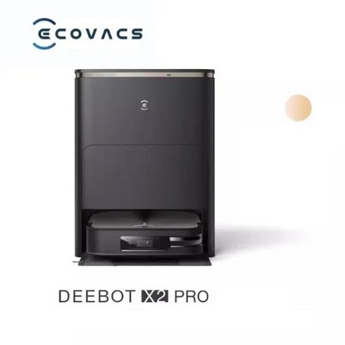 로보락 S8 Max Ultra 로봇청소기  온수물걸레 - ECOVACS DEEBOT X2 옴니 프로 플러스 진공 청소기 청소 로봇 온수 세척 및 건조 먼지 통합 신제품, X2 PRO_2, EU, 03 X2 PRO_01 EU, 1개