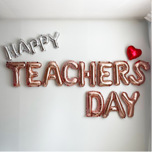 스승의날 - 스승의날 풍선 포토존 세트 happy teachers day