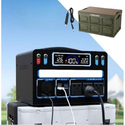 벨로시 올인원 파워뱅크 대용량 캠핑용 차박 220V, 1000W / 95만(mAh)