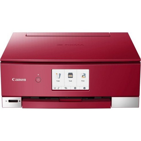 Canon PIXMA TS8352a 프린터 컬러 잉크젯 복합기 DIN A4(스캐너 복사기 4800 x 1200 dpi 6개의 개별 잉크 USB WLAN 양면 인쇄 2개, PIXMA TS8352a_red
