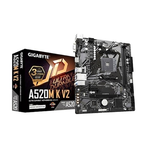 a520 - 기가바이트 A520M K V2 제이씨현 (AMD A520/M-ATX)