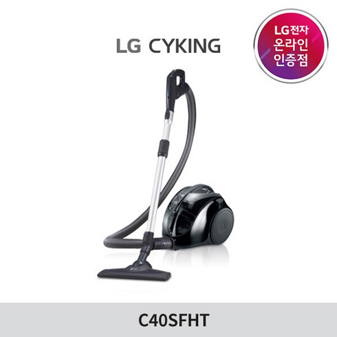 c40sfht - [LG전자]싸이킹 POWER 청소기 C40SFHT (실버/초간편먼지통/터보싸이클론), 단일속성