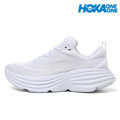 [국내발송] 호카오네오네 HOKAONEONE 운동화 여성 본디 8 화이트 러닝화 워키화 패션화 트레킹화 런닝화 1127952-WWH