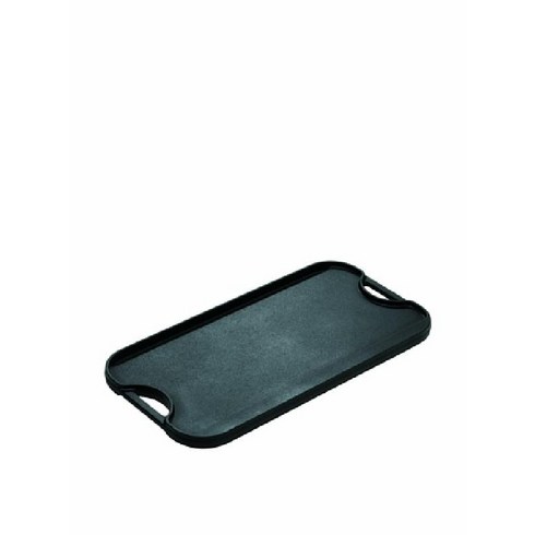 Lodge LPGI3 프리미엄 무쇠 그리들 Griddle 무쇠판 양면, 더블 버너, 그릴, 더블 버너, 20 인치