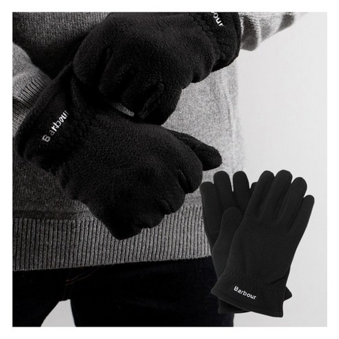 바버 바버 코어폴드 플리스 남성 장갑