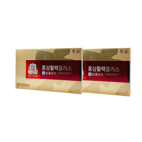 정관장 홍삼활력 플러스, 1200ml, 2개