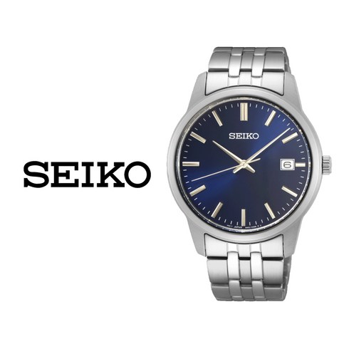 세이코다이버 - 세이코 SEIKO 남성 블루 메탈 패션 손목시계 SUR399P1