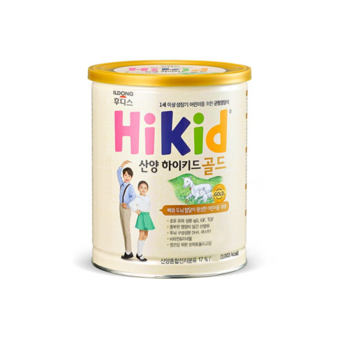 산양하이키드골드 - 일동후디스 산양 하이키드 골드, 500g, 4개