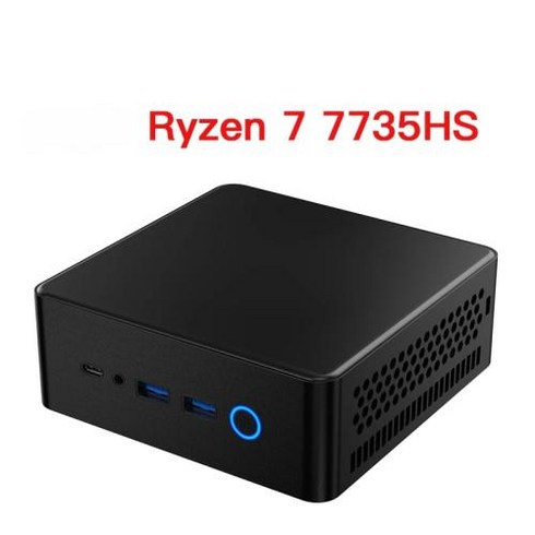 7735hs - 7735HS 미니PC 미니컴퓨터 게이밍PC AMD Ryzen 7 데스크탑 미니 PC 게이머 컴퓨터 윈도우 11 프로 DDR5 16GB 500GB NVME SSD PCle 와이파이, 10.16GB 256GB NVMe - AU, 1개