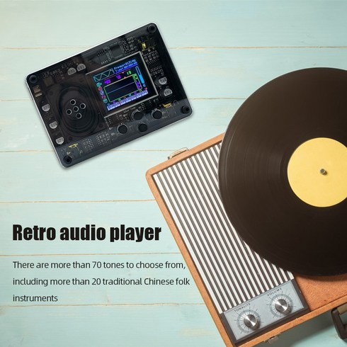 2023년 가성비 최고 테레민 - 테레민 THEREMIN 멀티TONE 미니 전자 스크린 디스플레이 내장 분리형 악기