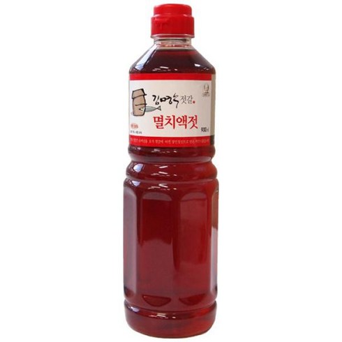 김명수젓갈 멸치액젓 천연식품, 900ml, 1개