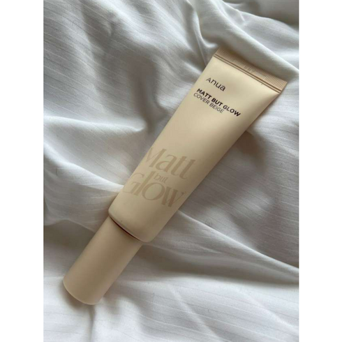 [본사정품] 2개 3개 아누아 매트벗 글로우 커버 베이지 SPF50 PA++++ (50ml) 2통 3통 촉촉함 자연스러움 피부톤보정 커버 선크림기능 아누마 톤업, 50ml