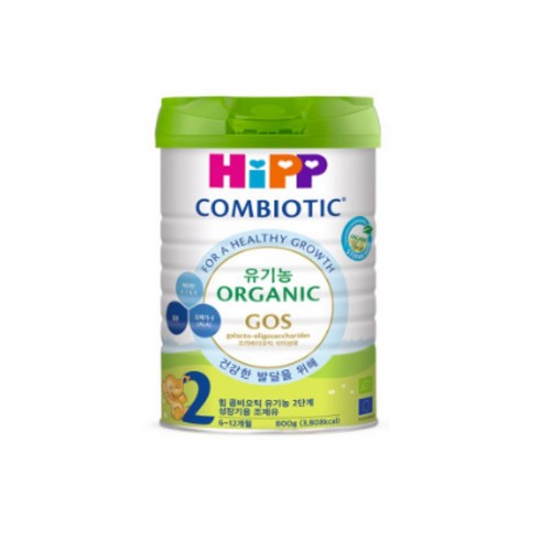 힙 유기농 콤비오틱 분유 2단계, 800g, 1개