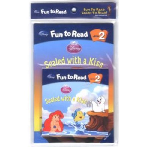 Disney Fun To Read set 2-02 Sealed with a Kiss (Little Mermaid The) (Book+WB+Audio CD)
