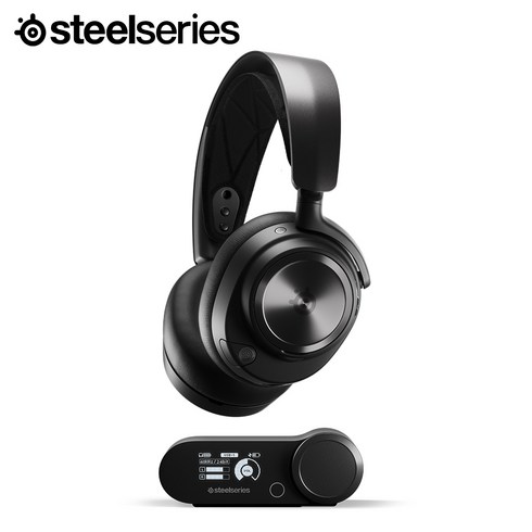 스틸시리즈 ARCTIS NOVA PRO WIRELESS 아크티스 노바 프로 듀얼 무선 게이밍 헤드셋