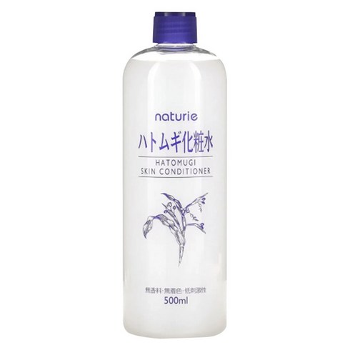 상떼아카토너 - 나츄리에 하또무기 토너 스킨 컨디셔너, 1개, 500ml