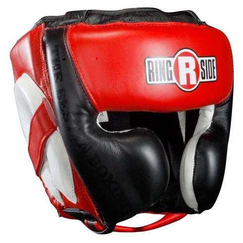 Ringside Mexi Flex 헤드기어 블랙 레드 라지 XL 미국 482981