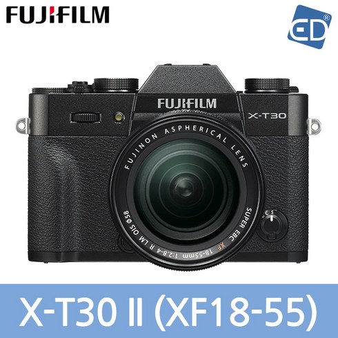 후지필름 정품 X-T30 II /XF 18-55mm KIT /ED, 01 후지X-T30 II XF 18-55 KIT 블랙