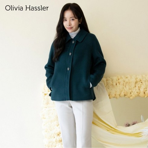 [올리비아하슬러]OHBWJK202_캐시미어 베이직 자켓