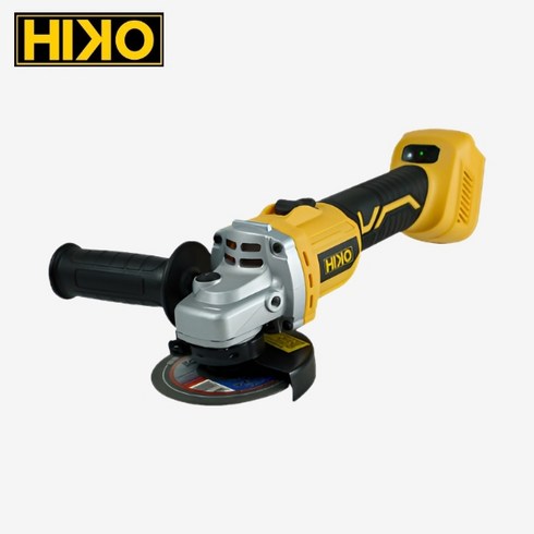 [1월초발송] 하이코 20V 브러쉬리스 충전 핸드 그라인더 베어툴 HCG125Z