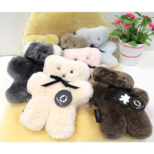 플랫아웃베어 Flatout Bear 납작곰 애착인형 베이비 라지 - 호주양모 인형, 코알라(Koala)