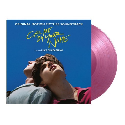 콜미바이유어네임블루레이 - 콜미바이유어네임 OST LP 핑크 바이닐 Call Me By Your Name 콜바넴