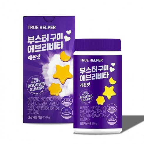 트루헬퍼부스터에브리비타 - 트루헬퍼 부스터 구미 에브리비타 레몬만 3g x 90구미 2박스