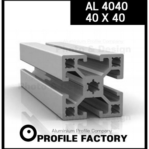 알루미늄 프로파일 4040 제작 가공 조립 부품 악세서리 축양장 대영알미늄 경희알미늄, 선택3) 40X40, 2901mm~3000mm, 1개