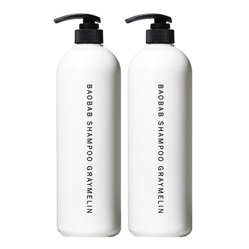 1000ml샴푸 - 그레이멜린 바오밥 두피케어 대용량 샴푸 1000ml, 2개