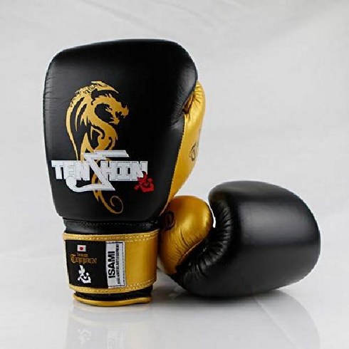 ISAMI 이사미 글러브 가죽 TP-001 블랙 12온스 MMA