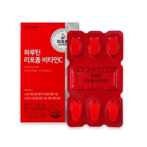 하루틴 리포좀 비타민C 1100mg, 30정, 15개