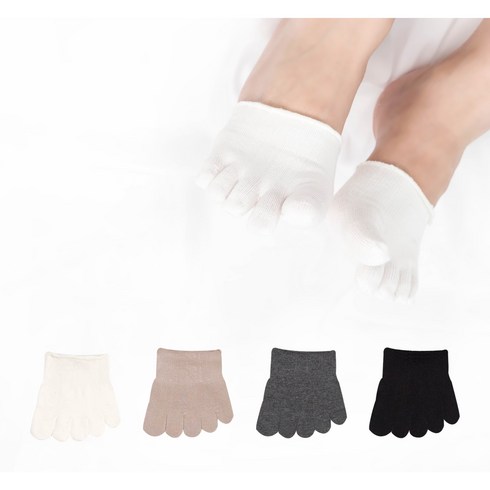 시너싹스 유발 이너 토우캡 하프삭스 양말 7켤레