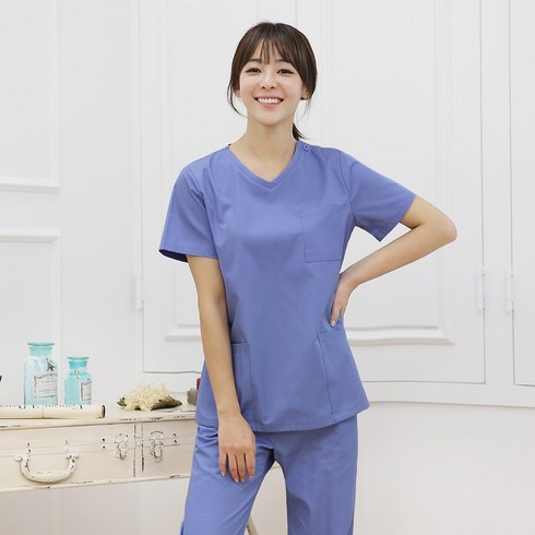 굿유 애드퓨어 간호복 세트 수술복 간호사 유니폼