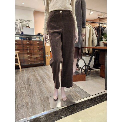 BCBG [올앤선드리] 베베 코듀로이PT - A3WAP322 75 [D/BROWN]