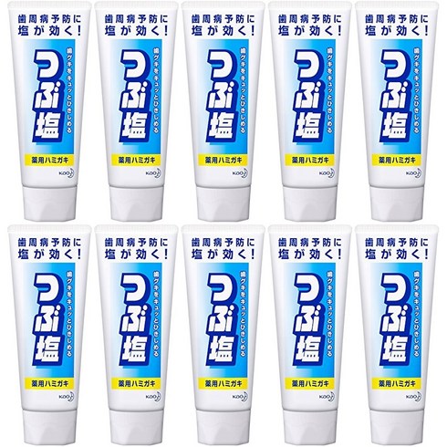 일본소금치약 - 일본 소금치약 카오 최신제조발송, 10개, 180g