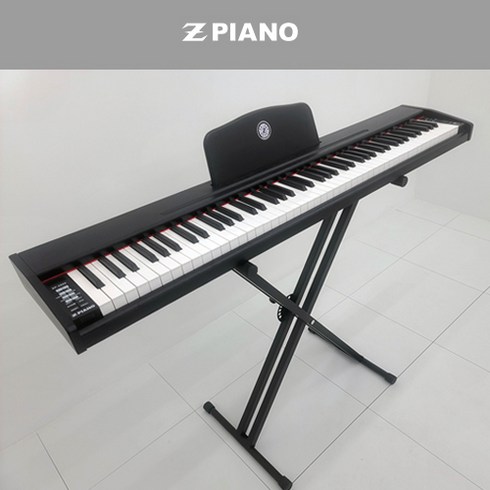 2023년 가성비 최고 zp2600 - 제트원 Z 디지털피아노 88건반 ZP2600 전자피아노, 블랙