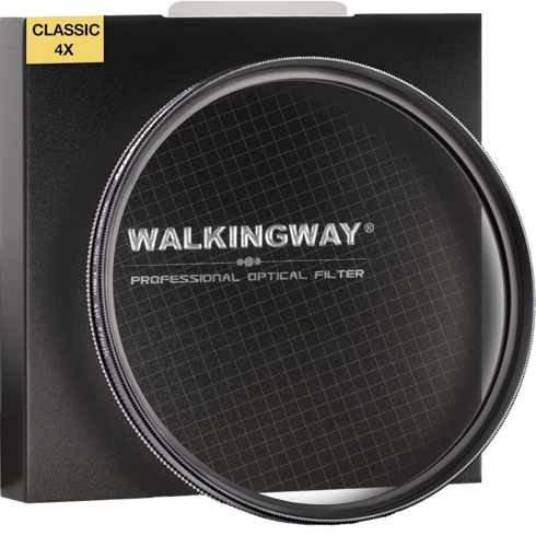 크로스필터 - 공식수입정품 WalkingWay 워킹웨이 4X 스타 크로스필터 49mm / 광선 모양 조절가능