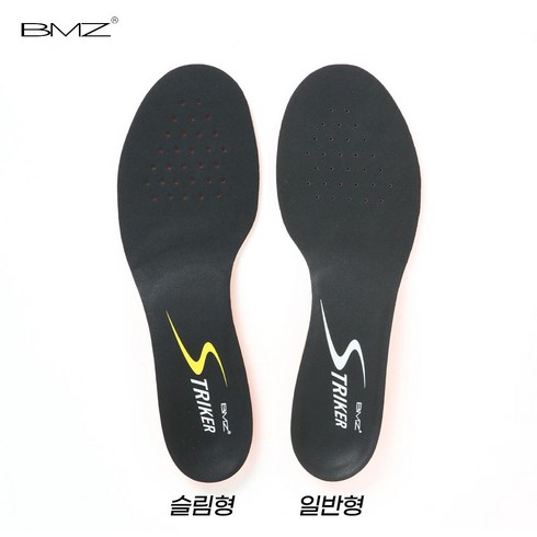 bmz인솔 - BMZ인솔 축구인솔 스트라이커 스포츠 기본형 / 슬림형, 기본형 / 두께 약 3.8mm, 1개