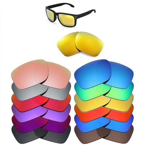 OAKLEY 오클리 홀브룩 OO9102 OO9244 호환렌즈 교체렌즈, 골드