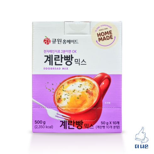 큐원 계란빵믹스 50g X 10입, 10개