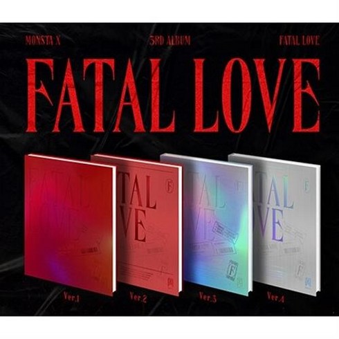 몬스타엑스 정규 3집 MONSTA X FATAL LOVE 랜덤