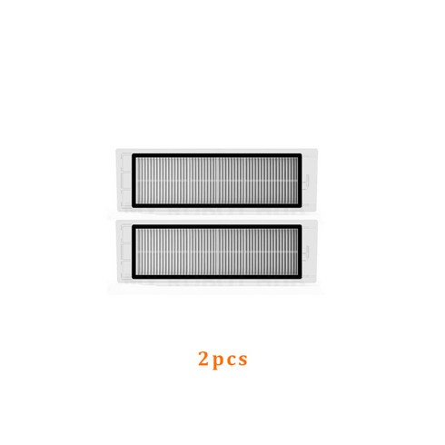 SDJQR01RR 베터리 - Xiaomi Mijia 1S SDJQR01RR SDJQR02RR SDJQR03RR 로봇 진공 청소기 도매 HEPA 필터 교체 부품 액세서리, 2개